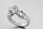 14k Marquise Diamond Ring