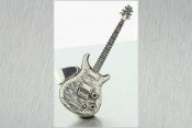 Paul Reed Smith Guitar Pendant Silver