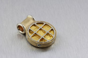 Small Coin Bezel Pendant