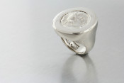 Platinum Coin Ring