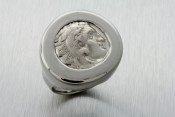 Platinum Coin Ring