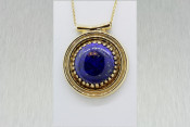 14k Lapis Lazuli pendant